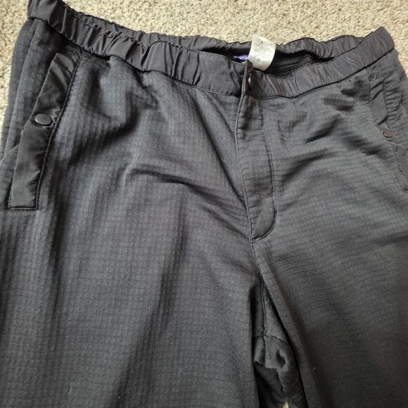 Patagonia Joggers Size XXL Black Textured Knit Elastic Waistband Pockets Outdoor - Picture 11 of 12